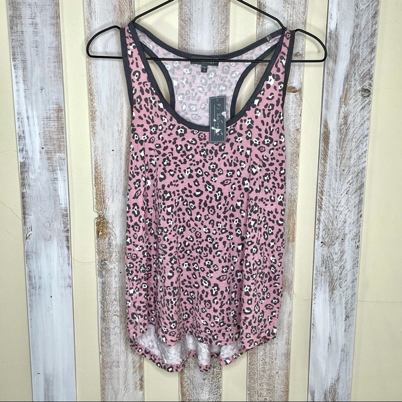 PJ Salvage Other - PJ Salvage Pink Leopard Cheetah Print Tank Top M